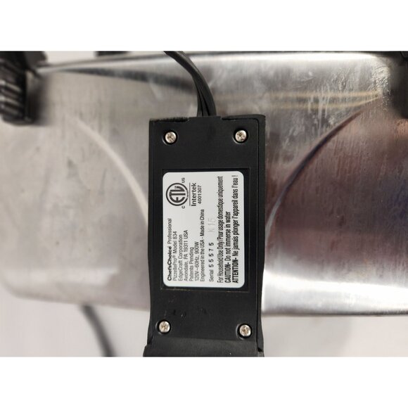 Chefs Choice International Pizzelle Pro Express Bake Toscano Maker Model 834 - Picture 4 of 5